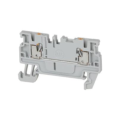 1492-P PUSH-IN TERMINAL BLOCKS , 1.5 MM² ( AWG 26 - AWG 14) , 13 A , FEED-THROUGH , SINGLE LEVEL ,1 POINT ON EACH SIDE PER CIRCUIT