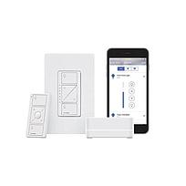 LUTRON Kit controlador de iluminación, Caseta inteligente PRO, Blanco - P-BDGPRO-PKG1W