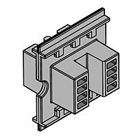 SOPORTE AISLADOR 2X10X75MM, 24UD