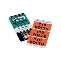 Voltage Marker Book, Vinyl, '480 VOLTS',