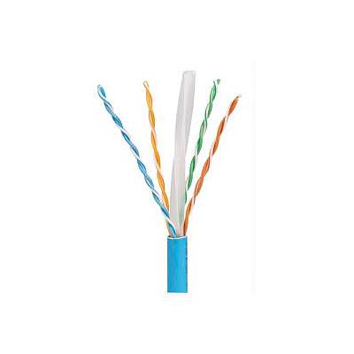 PANDUIT Cable de cobre UTP blindado, 4 Pares, Carrete de 305M, Categoría 6a, Azul - PFL6X04BUCEG