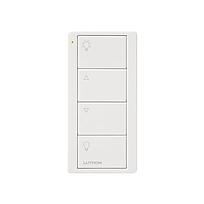 LUTRON Controlador Inalámbrico PICO, Sistema VIVA, No requiere alimentación externa, Blanco - PJ2-4B-GWH-L01