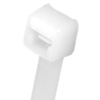 PANDUIT Cincho de bloqueo Pan-Ty, con sección transversal miniatura, 79mm, Color Natural - PLT.7MM