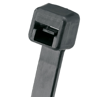 PANDUIT Cincho de bloqueo Pan-Ty, sección transversal intermedia, 142mm, Negro - PLT1.5IM0