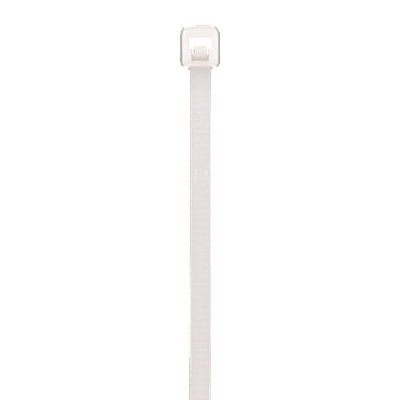 PANDUIT Cincho de bloqueo con sección transversal miniatura, 99 mm, Nailon 6.6, Color Natural - PLT1MM