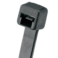 PANDUIT Cincho sujetacables, 203 mm, Intermedio, Nailon 6.6, Color Negro - PLT2IM0