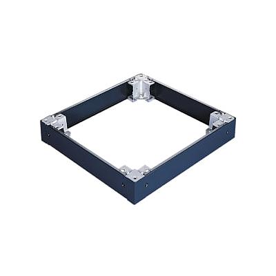HOFFMAN Base de zócalo ProLine, Acero, Negro - PPB1125
