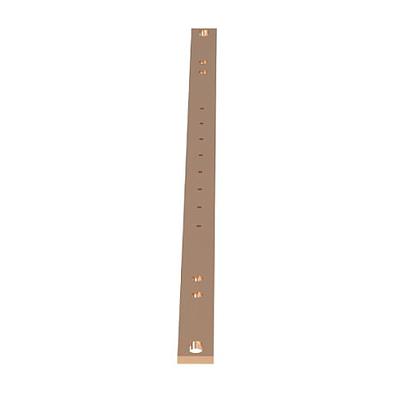 Grounding Busbar Kit, 19" Lgth, 8 Mounti