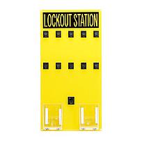Lockout Station (Sign Only), 10 person.