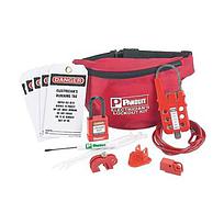 Electrician's Lockout Kit, Red, 1/ kt