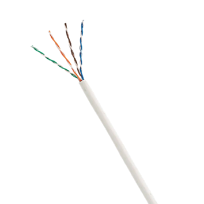 PANDUIT Cable de cobre, Categoría 6, 4 pares, 28 AWG, Azul - PUD6C2804BUCE