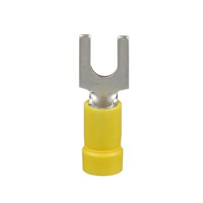 Terminal de horquilla con aislamiento de vinilo, 14 - 10