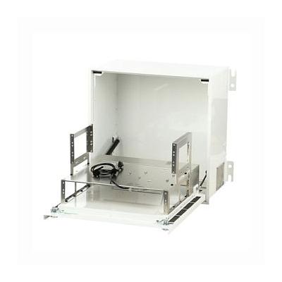 PANDUIT Gabinete de Aluminio de montaje en techo pasivo, 8 RU, Blanco - PZICEA