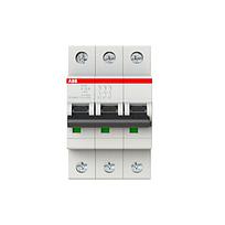 ABB-S203K10 — Interruptor Miniatura 3P 10 A Curva K DIN-Rail 277/480 VAC