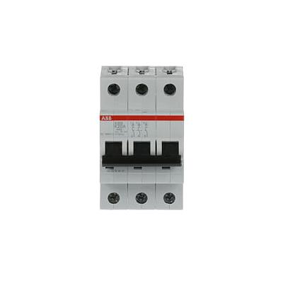 ITM 20 A, 3 Polos, Curva K, 6kA según IEC 60898 a 230/400 Vca, Accesoriable