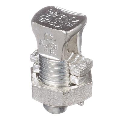 SPLIT BOLT, COPPER, TIN PLATED, #6 STR -