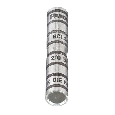 COPPER COMPRESSION BUTT SPLICE, LONG BAR