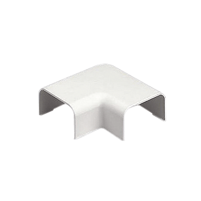 PANDUIT Accesorio de ángulo recto, baja tensión, LD5, ABS, Marfil - RAF5IWE