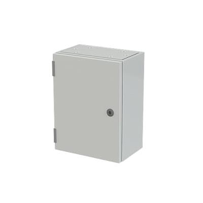 Gabiente de acero con placa de montaje, IP65, montaje en pared, 400X300X200mm