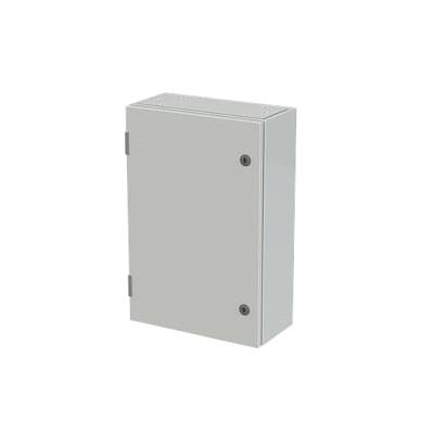 Gabiente de acero con placa de montaje, IP65, montaje en pared, 600X400X200mm
