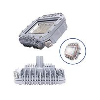 DUROSITE AREA LIGHT - GEN II, 180 FORWARD THROW, 5000 LUMENS, 47 WATTS, 100-277V AC, COOL WHITE, DIFFUSED POLYCARBONATE LENS,
