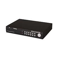 4-Ch with audio. H.264 compression, Triplex, USB backup. Real Time, TCP/IP, 500GB HDD