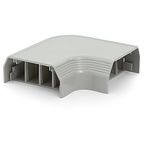 PANDUIT Codo a 90° de PVC gris, para canalización Pan-Way T-70, con certificaciones UL y CE - T70RAIG