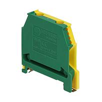 ROCKWELL Bloque de terminales IEC, Puesta a Tierra, Verde y amarillo - 1492-WG10S