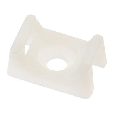 Cable Tie Mount, .43" (10.9mm)W, #6 Scre