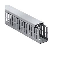 Canaleta TnB de ranura corta color Gris, medidas 1 x 4 pulgadas