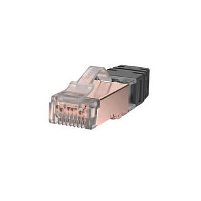 Shielded   Cat6A Plug Package Qty 100 Ca