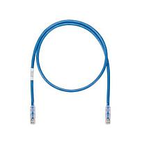 Keyed Copper Patch Cord, Cat 6A, Blue UT