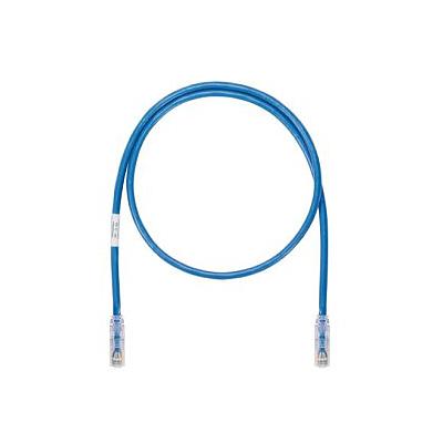 Keyed Copper Patch Cord, Cat 6A, Blue UT