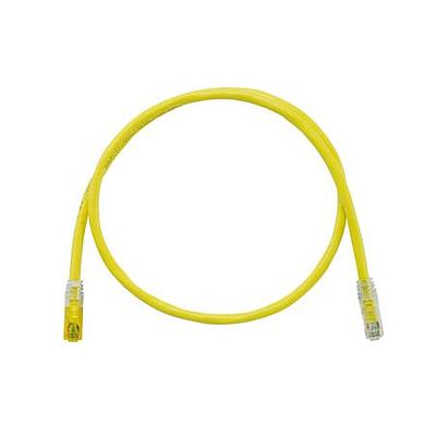 Keyed Copper Patch Cord, Cat 6A, Yellow