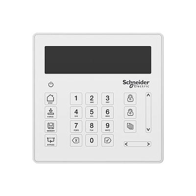 Security Expert Touch Sense LCD Keypad (White)