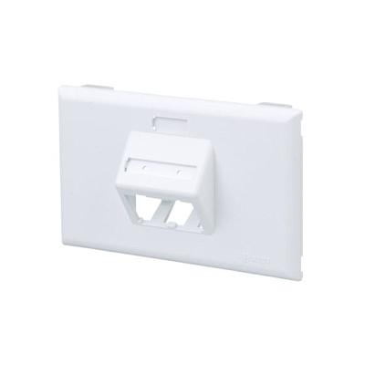 Placa Frontal Inclinada Horizontal De Montaje A Presión Para Comunicaciones