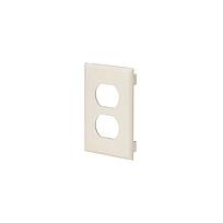 Placa Frontal 106 Duplex Para Comunicaciones De Montaje A Presión De Una Salida