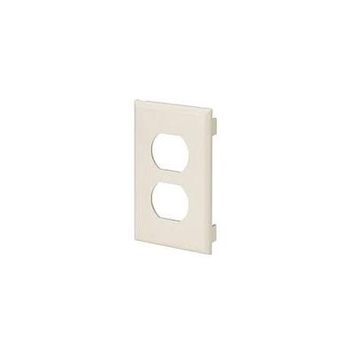 Placa Frontal 106 Duplex Para Comunicaciones De Montaje A Presión De Una Salida