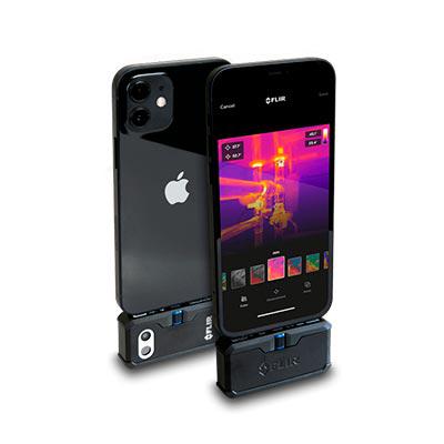 Cámara térmica de clasificación profesional para smartphones 120°C