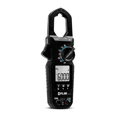 Amperimetro profesional 400A CC/AC True RMS P con Accu-Tip ™ y sonda de temperatura tipo K