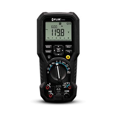 TRMS Multimetro con medicion de temperatura sonda tipo k