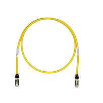 Copper Patch Cord, Category 6A, Yellow STP Cable, 1 Ft