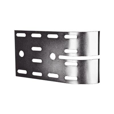 Bajada para cable ranurada 95 x 190 mm con acabado Electro Zinc