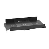 Waterfall trough for use with NetRunner and 2-post or 4-post racks, black