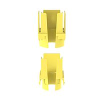 Enrutador de 1 puerto FiberRunner™, 2x2, amarillo