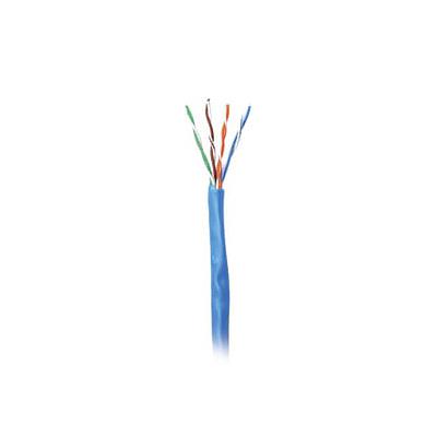 Copper Cable, Cat 5e, 4-Pair, 24 AWG, UTP, CM, Blue, 1000ft/305m carton