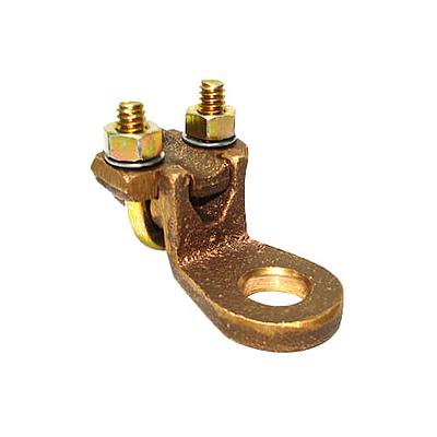 TOTAL GROUND Conector de bornes, 1/2 a cable de calibre 1/0, Bronce - TGCR14