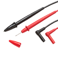 Juego de cables de prueba de punta dura, Fluke, conectores de PVC cubiertos, HardPoint - TL75