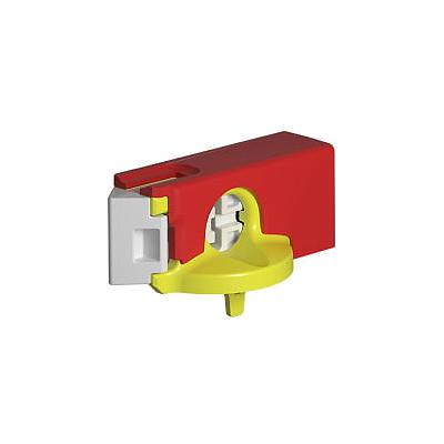 Padlockable Operating Knob,Red / Yellow, For 140MT, Mtr Protection Ckt-Br &amp; 140UT Circuit Breaker