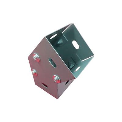 Codo horizontal de 45° 150x150mm